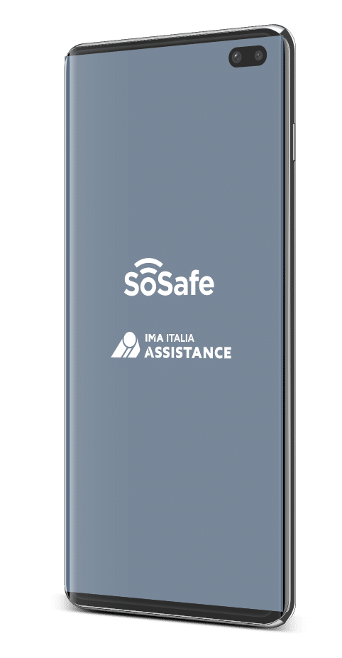 Smartphone con app SoSafe